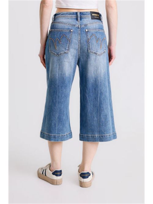 Pantalone Jeans wide leg crop Met Met | M10 138PTB-UNI